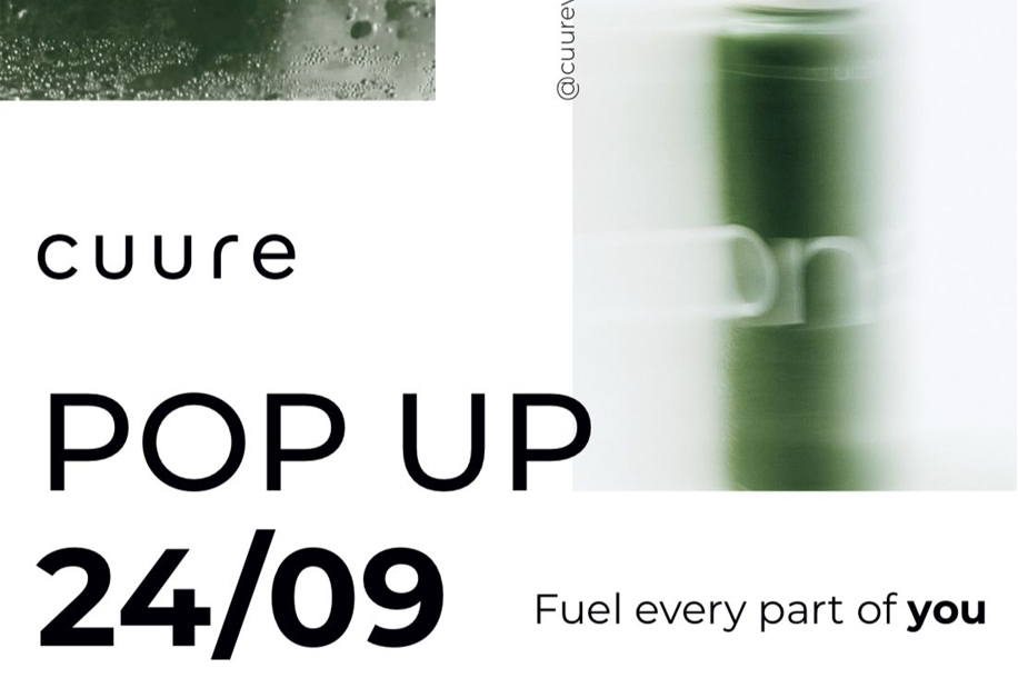 CUURE inaugure son Pop Up parisien le 24 septembre 2025